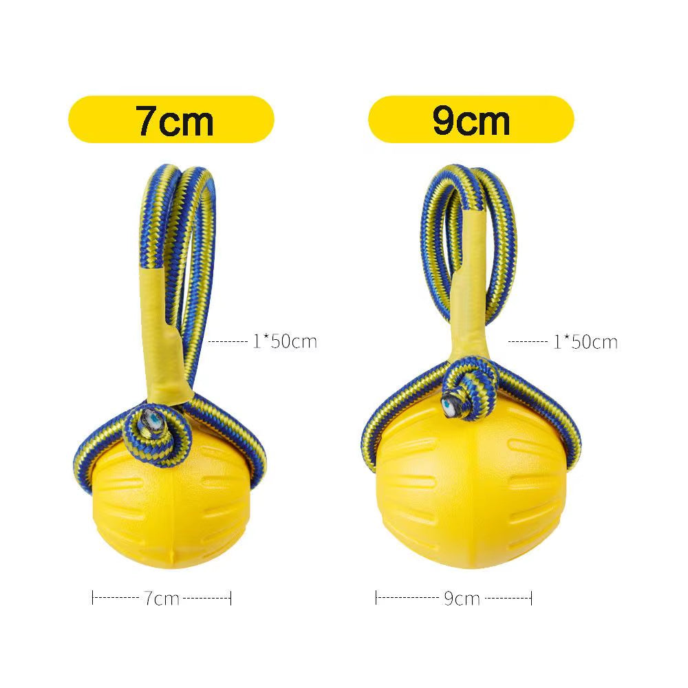 7Cm/9Cm Indestructible Rubber Ball Pet Dog Training Chew Play Fetch Bite Toy Dog Toys for Dog Interactive Pet Products