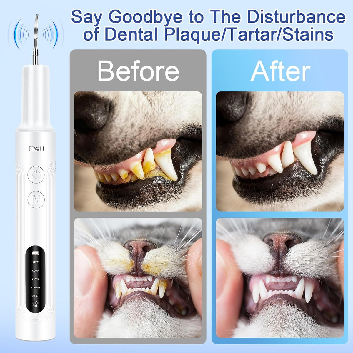 Dog Plaque Remover for Teeth Cleaning Products