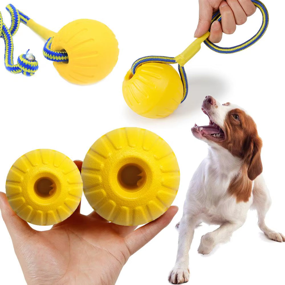 7Cm/9Cm Indestructible Rubber Ball Pet Dog Training Chew Play Fetch Bite Toy Dog Toys for Dog Interactive Pet Products