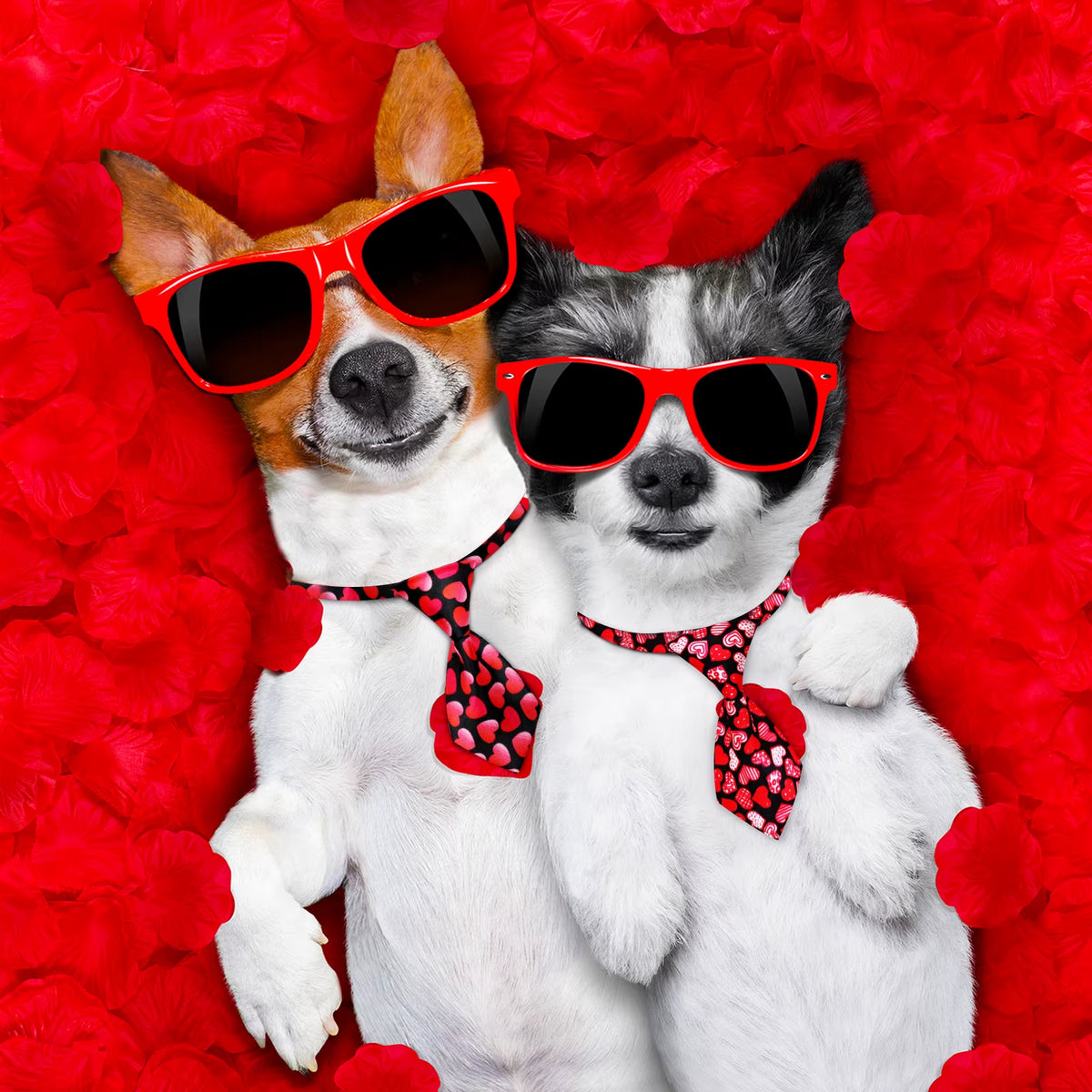 10PCS Dog Necktie Dog Bow Ties for Valentine'S Day Love Adjustable Dog Grooming Neckties for Small Dogs Products Pet Accessories