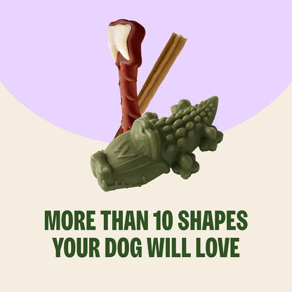 by Wellness Stix Natural Dental Chews for Dogs, Long Lasting Treats, Grain-Free, Freshens Breath, Large Breed, 7 Count