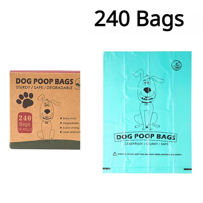 EPI Biodegradable Pet Garbage Bag Dog Poop Bags Dog Poop Bag Dispenser Dog Cleaning Supplies Dog Products for Dogs