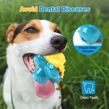 Dog Chewing Toys Dog Grinding Toys Dog Voice Toys Teeth Cleaning Ball Interactive Training anti Bite Rubber Toys Pet Products